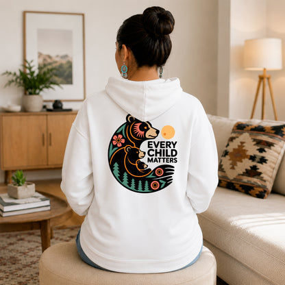 Every Child Matters Bear Family- Two sides - Unisex T-shirt/V-neck T-shirt/Hoodie/Sweatshirt
