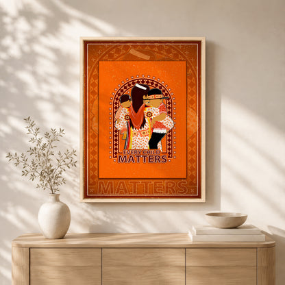 Every Child Matters - Black Mother & Children Wall Art