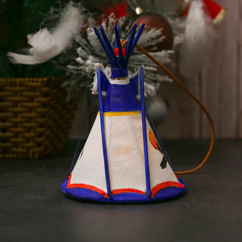 Sunset Hand-Painted Tipi Home Décor