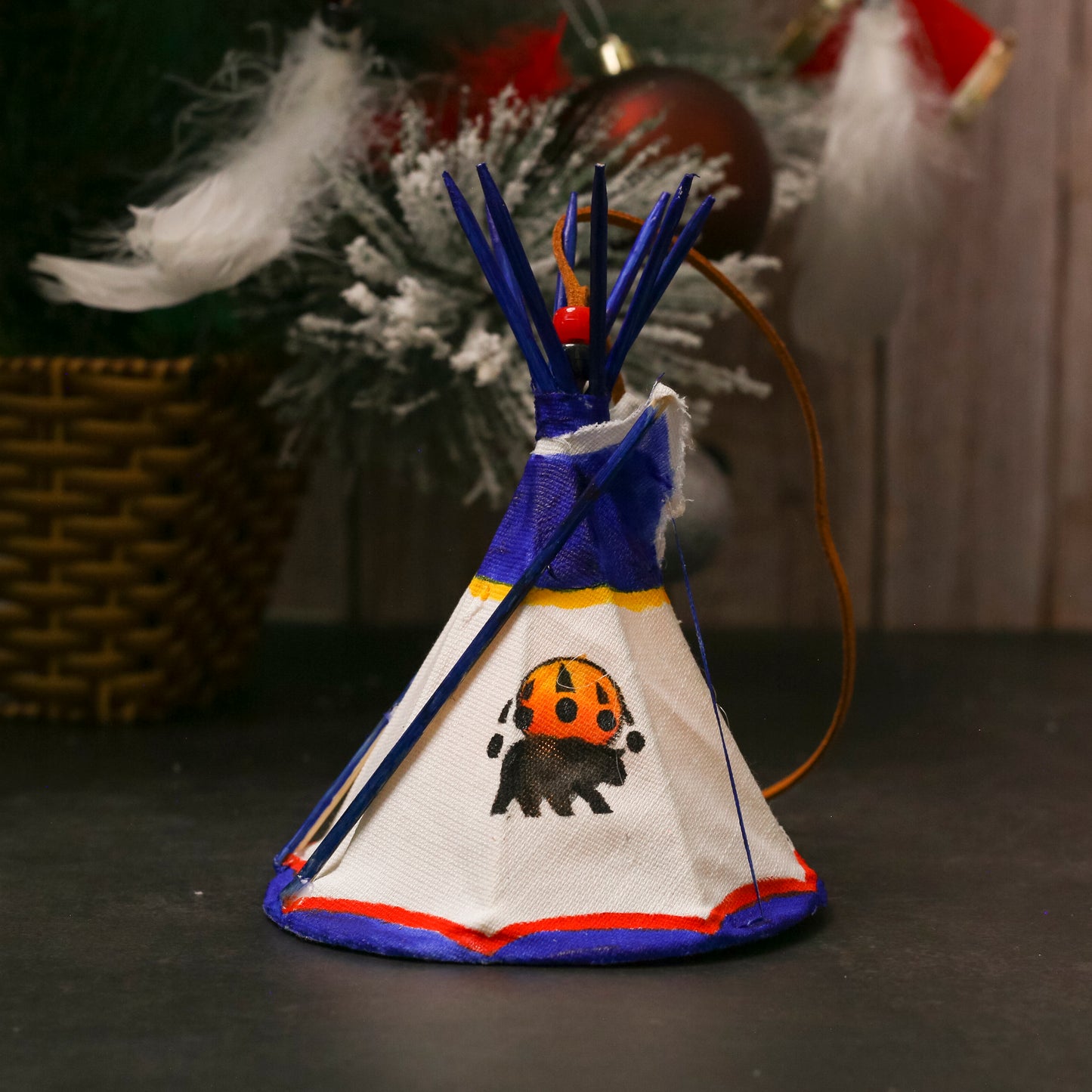 Sunset Hand-Painted Tipi Home Décor