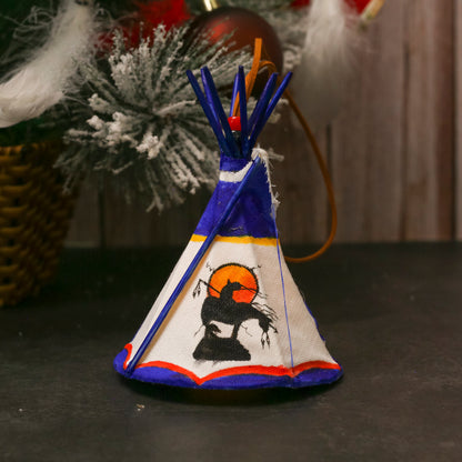 Sunset Hand-Painted Tipi Home Décor