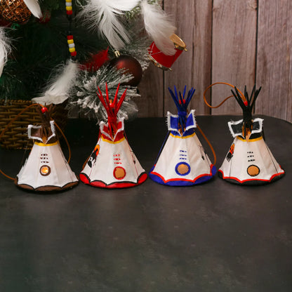 Sunset Hand-Painted Tipi Home Décor