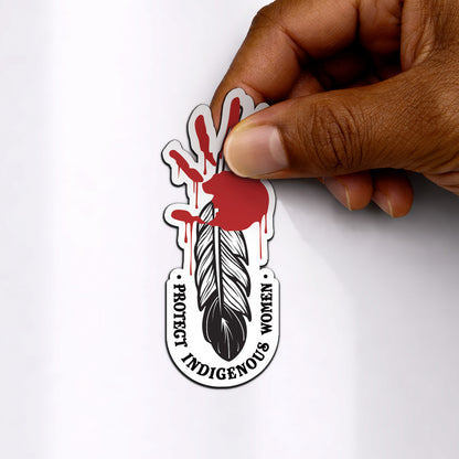 Protect Indigenous Women Vinyl Decal Magnet