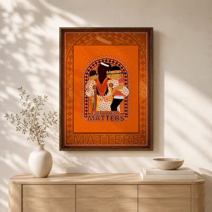 Every Child Matters - Black Mother & Children Wall Art