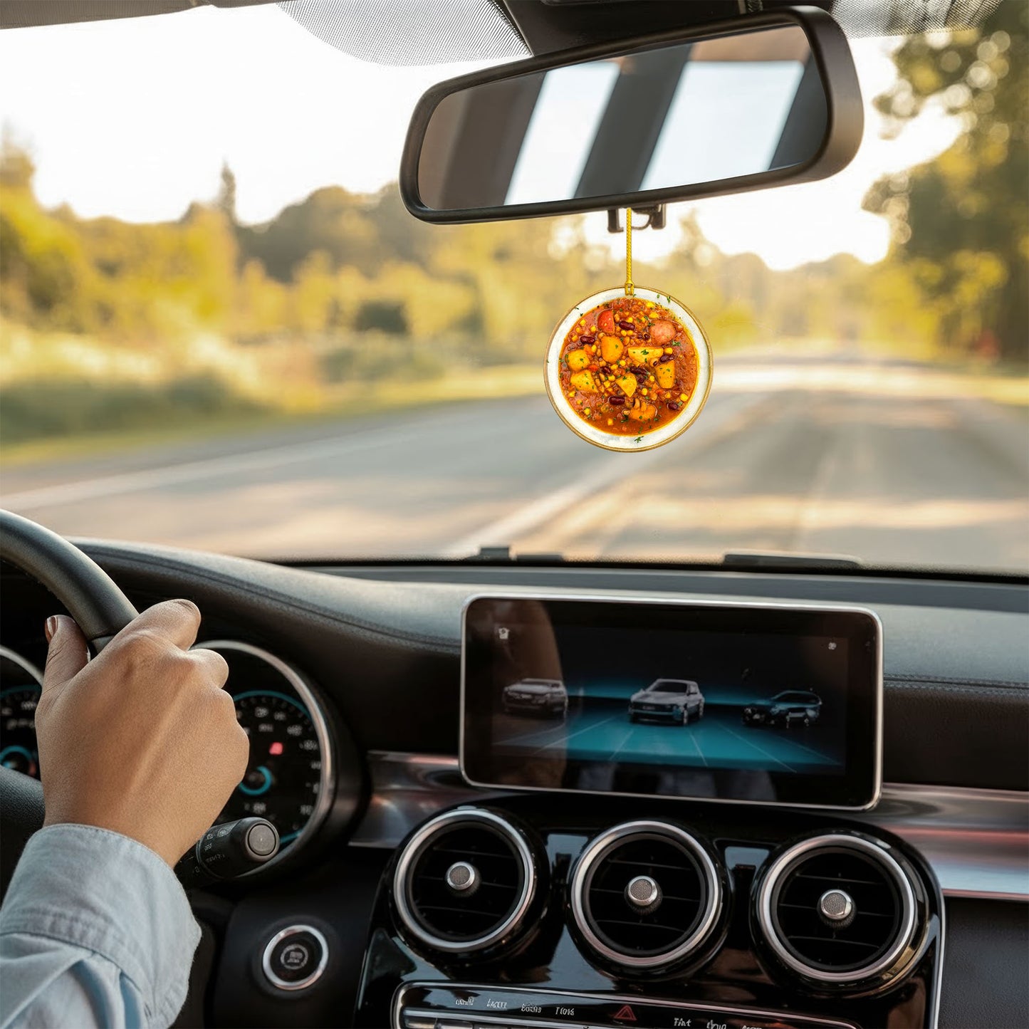 Native American Inspired Traditional Food Ornament - Flat Acrylic Holiday Decor