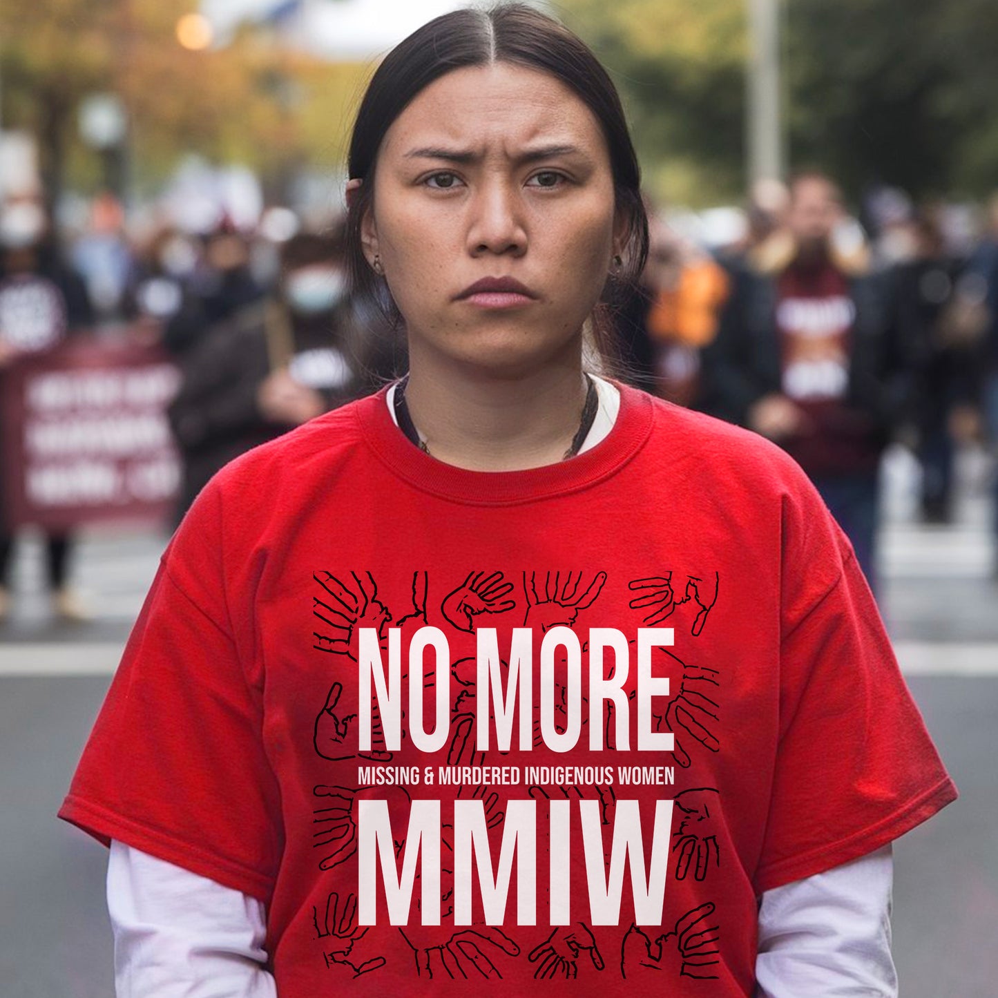 No More Missing And Murdered Indigenous Women - MMIW Unisex T-Shirt/Hoodie/V-Neck/Sweatshirt