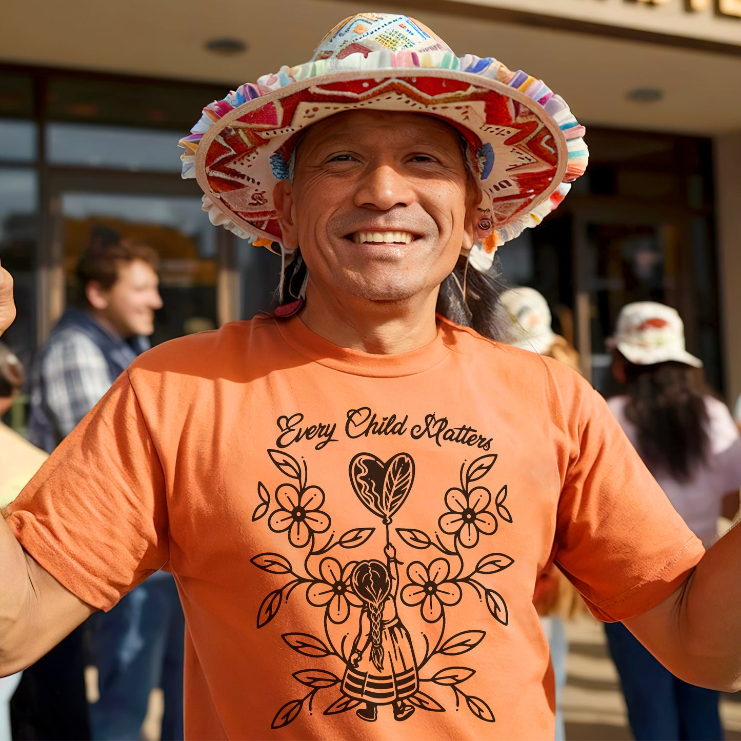 Every Child Matters Indigenous Floral Shirt, Native American Awareness Unisex T-shirt/Hoodie/Sweatshirt