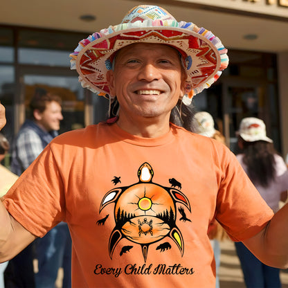Every Child Matters Turtle For Orange Shirt Day Unisex T-Shirt/Hoodie/Sweatshirt 264