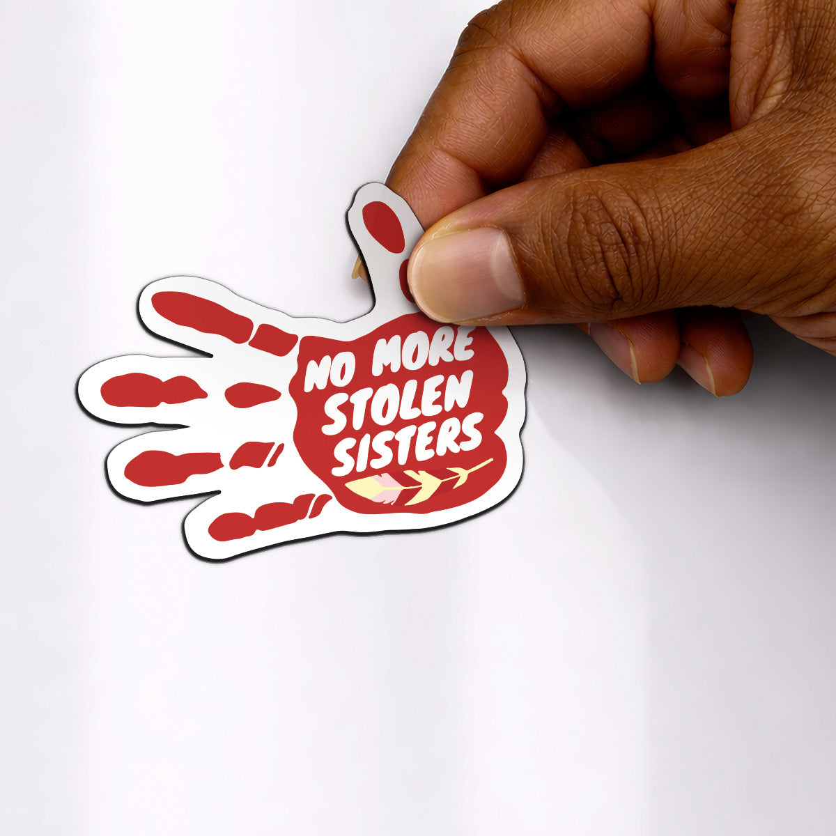 No More Stolen Sisters Vinyl Decal Magnet