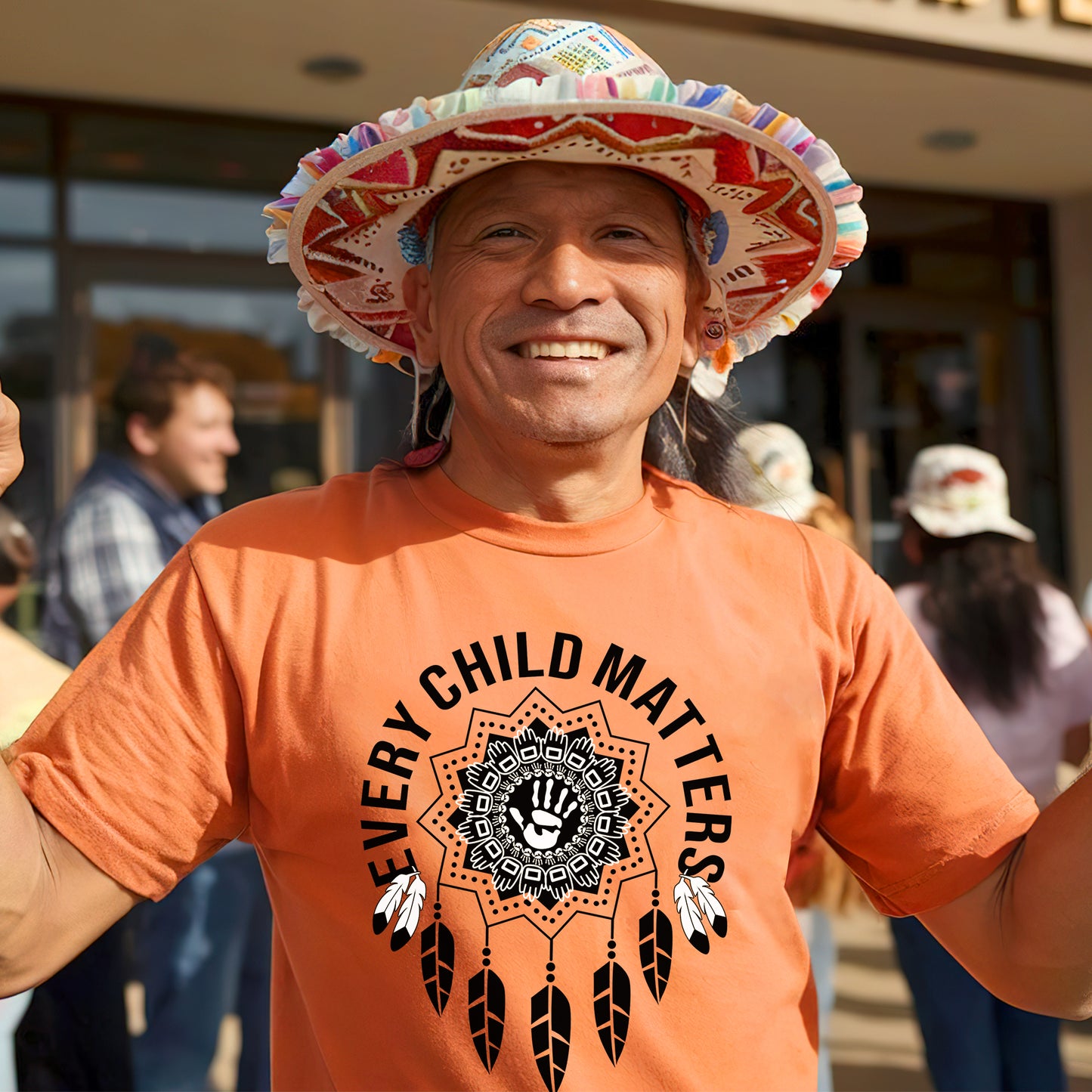 Every Child Matters Dreamcatcher For Orange Shirt Day Unisex T-shirt/Hoodie/Sweatshirt 265