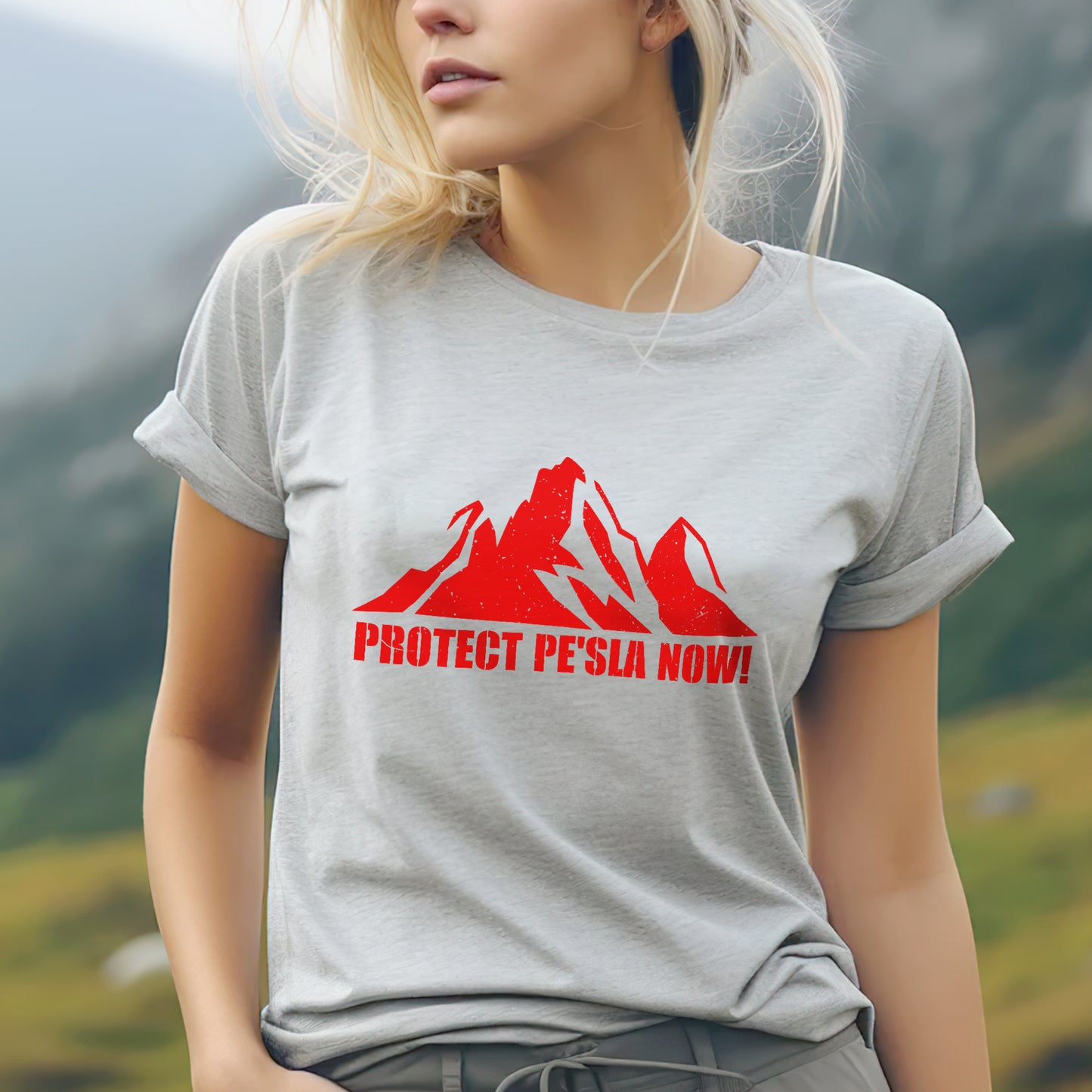 Protect Pe’ Sla Now Sacred Land Unisex T-shirt/T-shirt V-neck/Hoodie/Sweatshirt