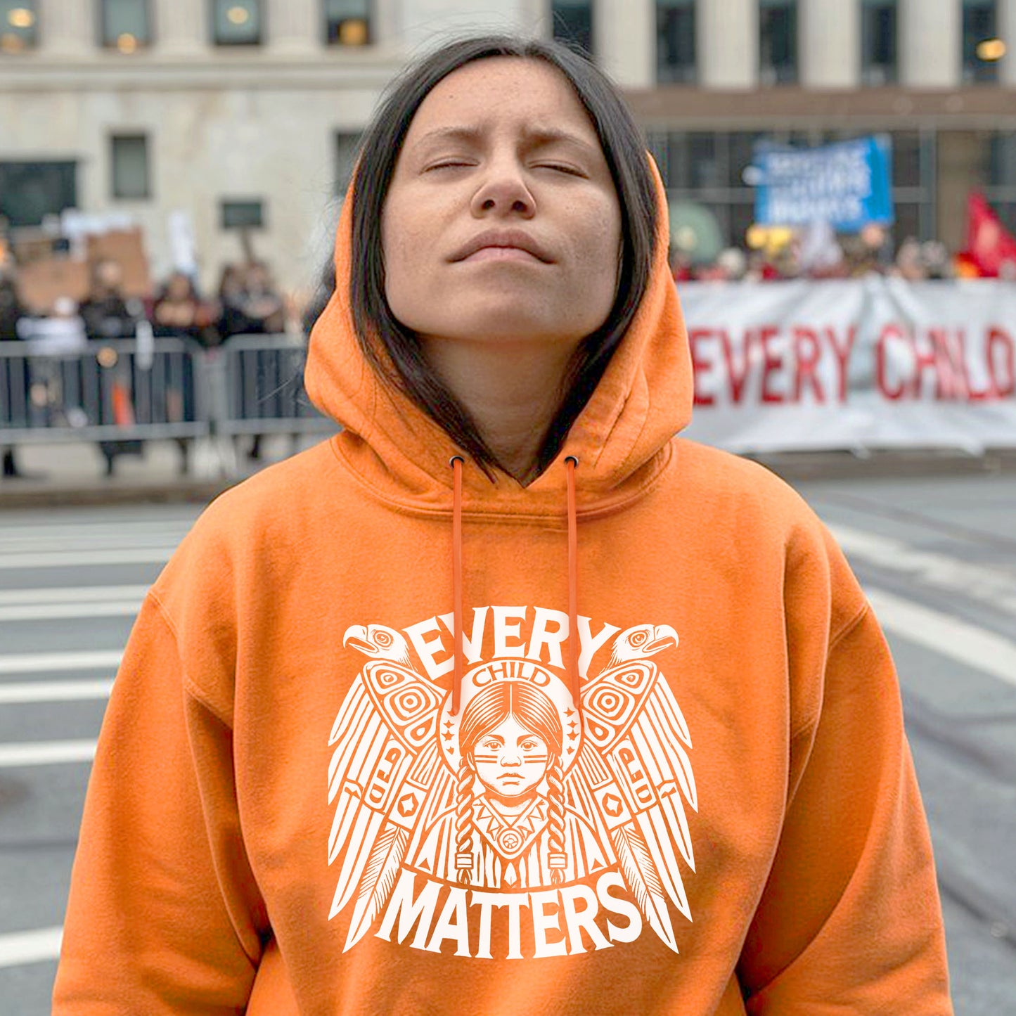 Every Child Matters For Orange Shirt Day Unisex T-shirt/Hoodie/Sweatshirt 298