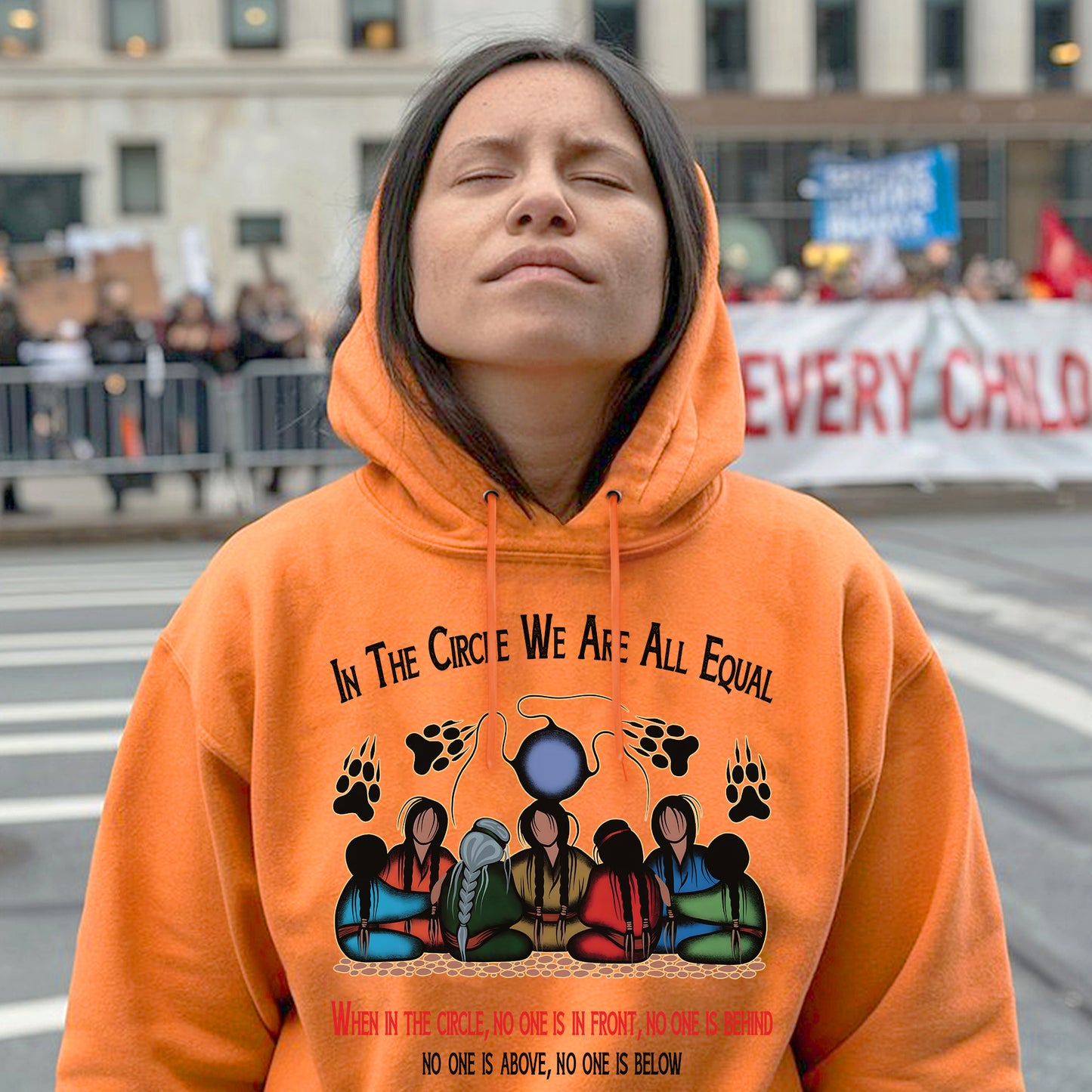 Every Child Matters In the Circle We Are All Equal Unisex T-Shirt/Hoodie/Sweatshirt