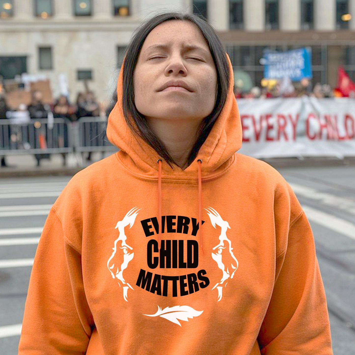 Every Child Matters Protect Their Spirit For Orange Shirt Day Unisex T-shirt/Hoodie/Sweatshirt 260