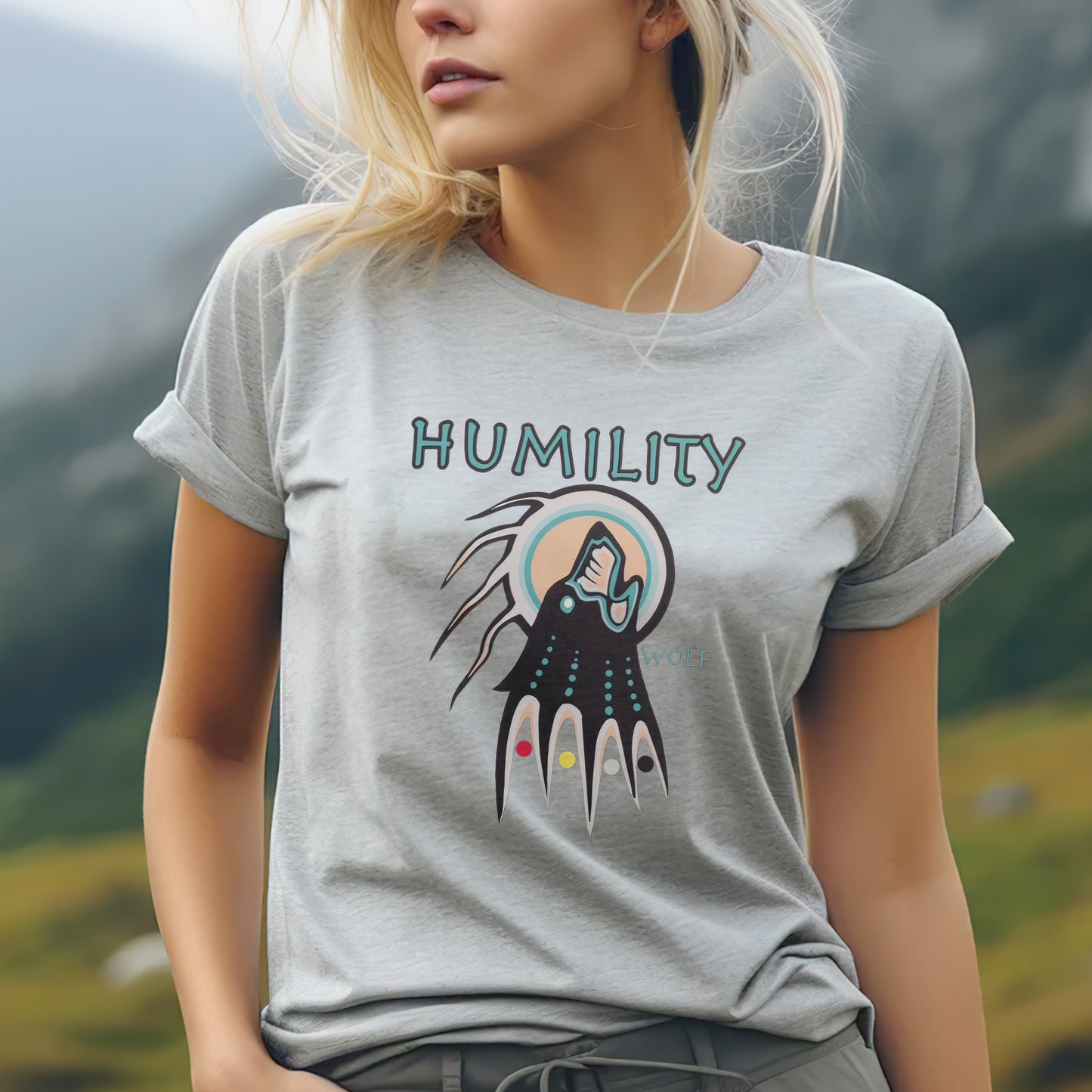 The Seven Sacred Laws - Humility Native American Unisex T-Shirt/T-Shirt V-Neck/Hoodie/Sweatshirt