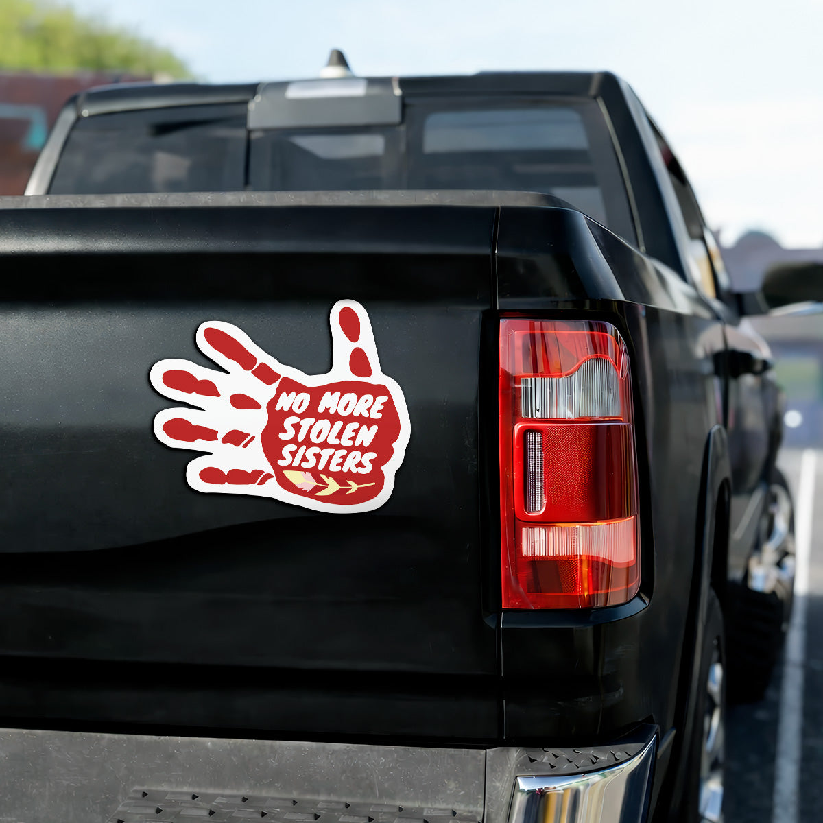 No More Stolen Sisters Vinyl Decal Magnet