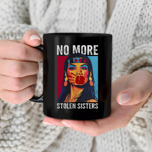 MMIW No More Stolen Sisters Indigenous Ceramic Mug