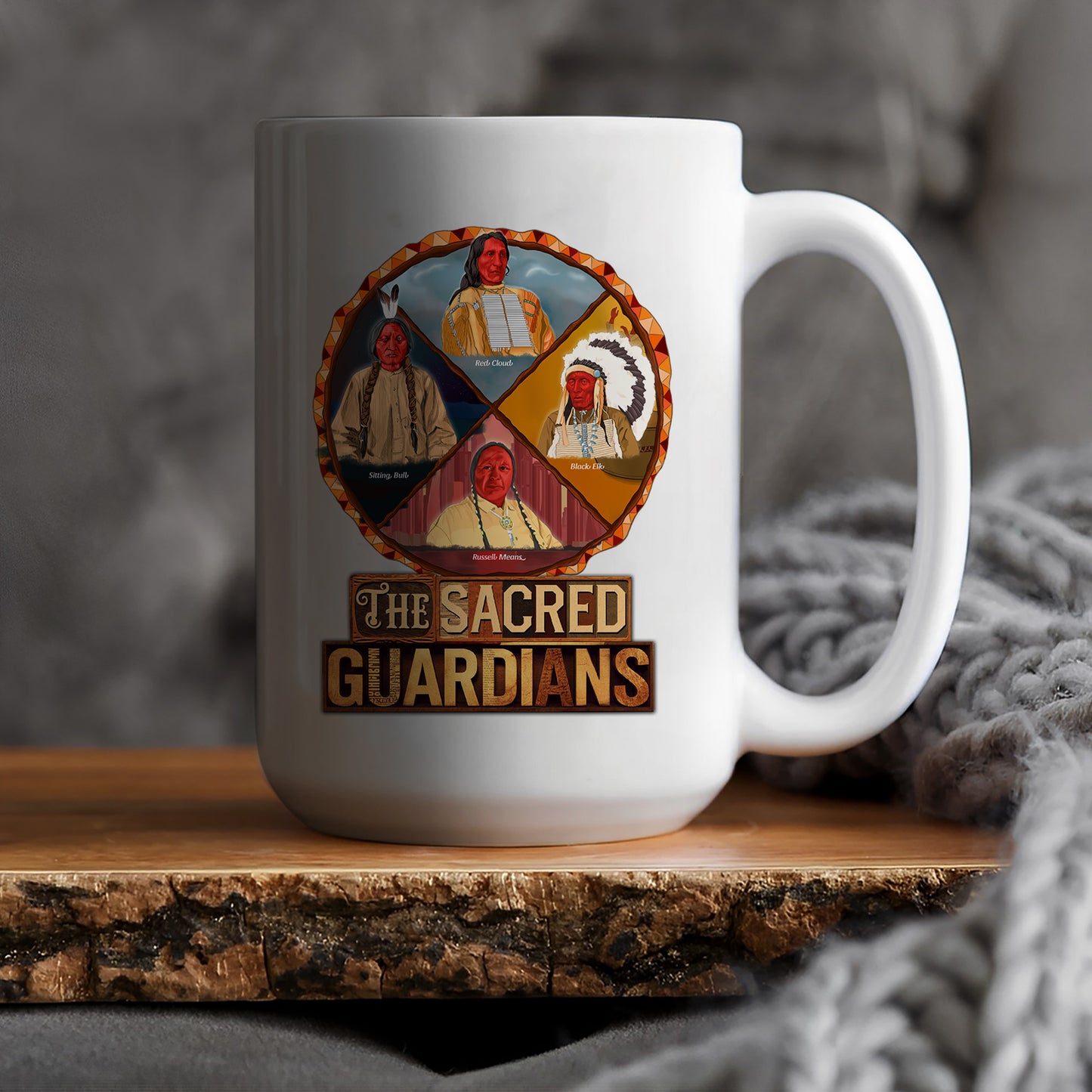 The Sacred Guardians Ceramic Coffee Mug 08