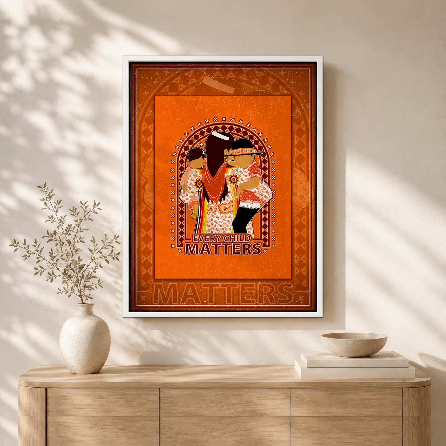Every Child Matters - Black Mother & Children Wall Art