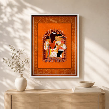 Every Child Matters - Black Mother & Children Wall Art