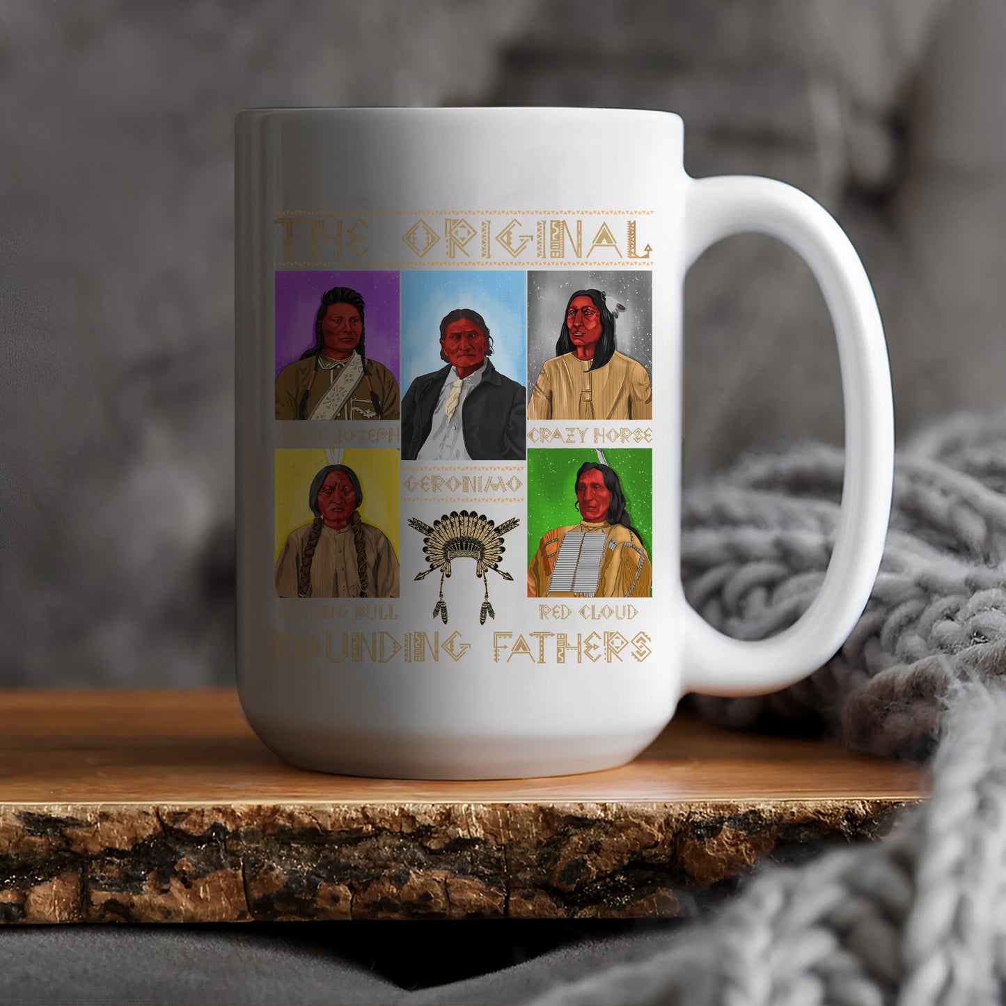 The Original Founding Father Ceramic Coffee Mug 07