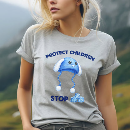 Protect Children Stop ICE Human Rights Unisex T-shirt/T-shirt V-neck/Hoodie/Sweatshirt