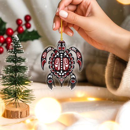 Tribal Turtle Indigenous Style - Unique Christmas Gift Decor Flat Acrylic