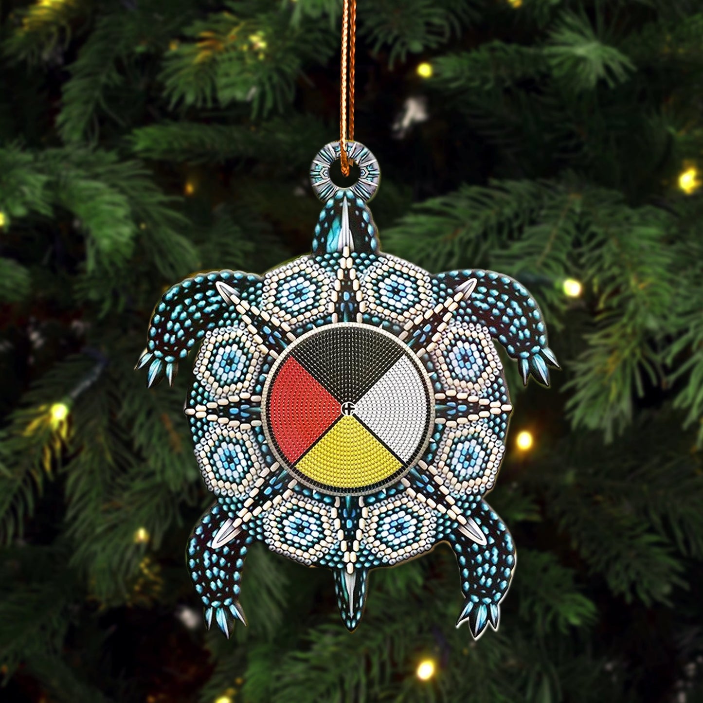 Turtle Four Direction Native Pride American - Unique Christmas Gift Decor Flat Acrylic