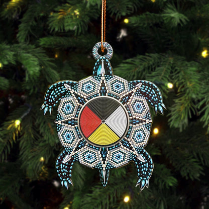 Turtle Four Direction Native Pride American - Unique Christmas Gift Decor Flat Acrylic