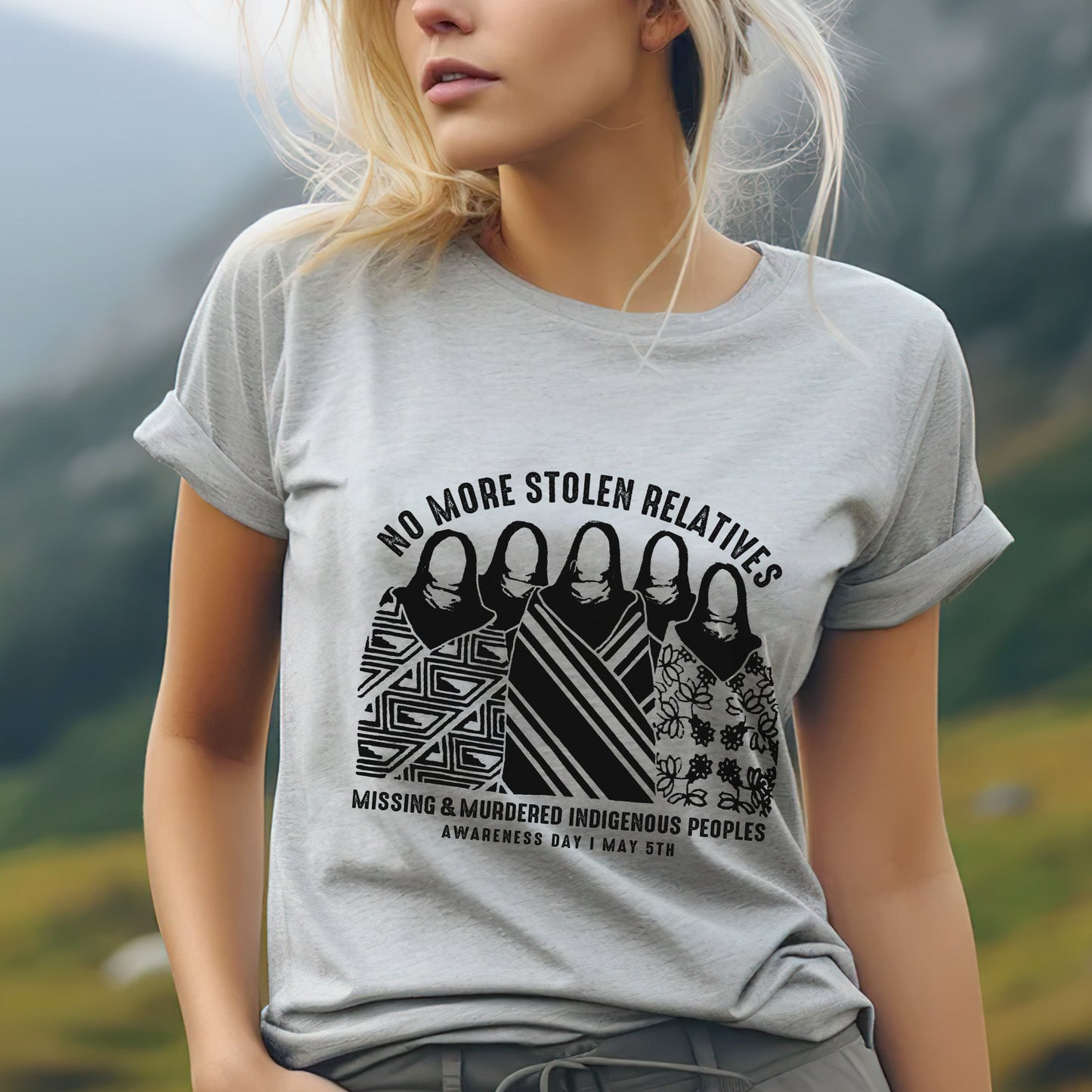 No More Stolen Relatives - MMIW Unisex T-shirt/Hoodie/V-Neck/Sweatshirt