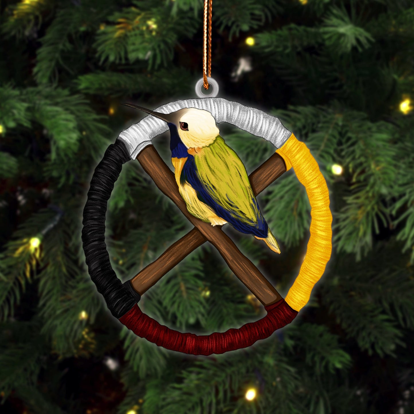 Humming Bird Native American - Unique Christmas Gift Decor Flat Acrylic