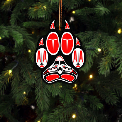 Wolf's Paw Native American - Unique Christmas Gift Decor Flat Acrylic