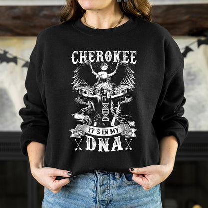 Cherokee It's In My DNA Black&White Unisex T-Shirt/Hoodie/Sweatshirt