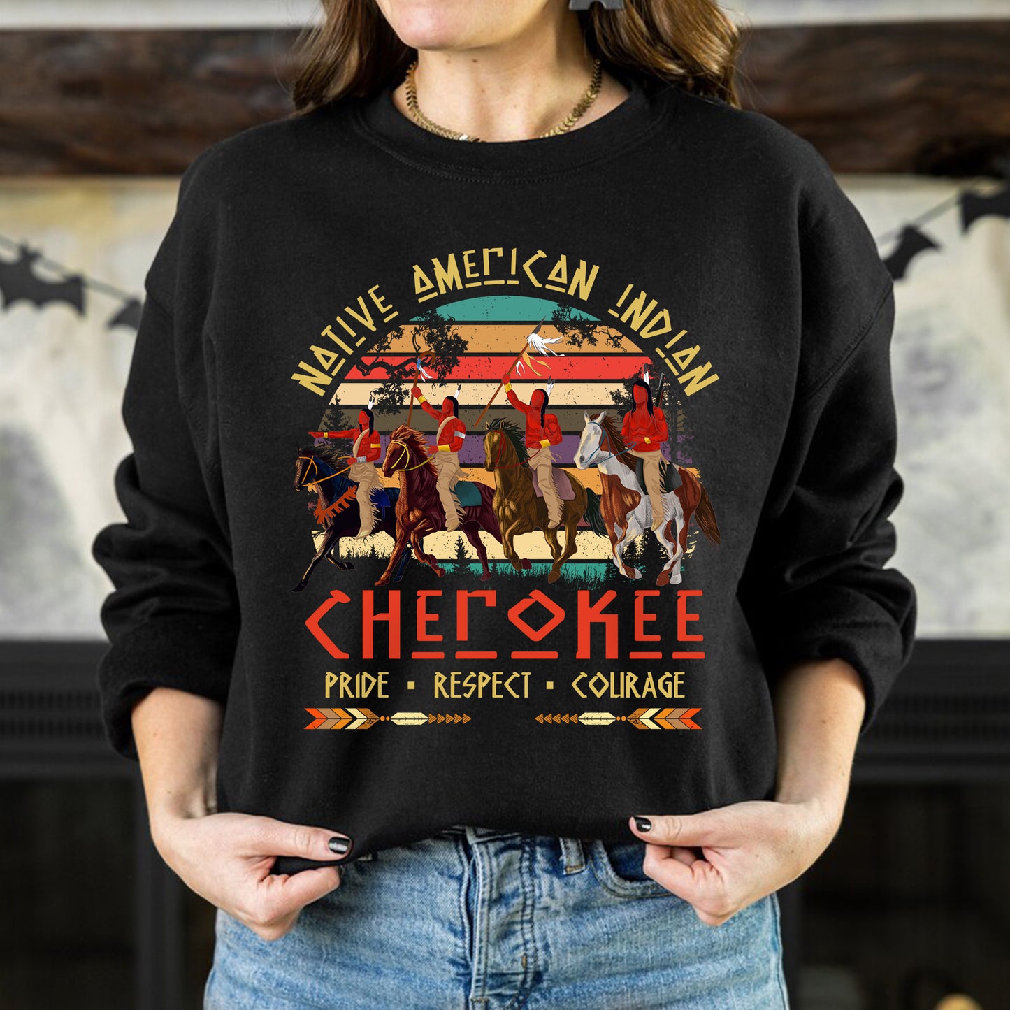 Cherokee Native American Indian Pride Unisex T-Shirt/Hoodie/Sweatshirt