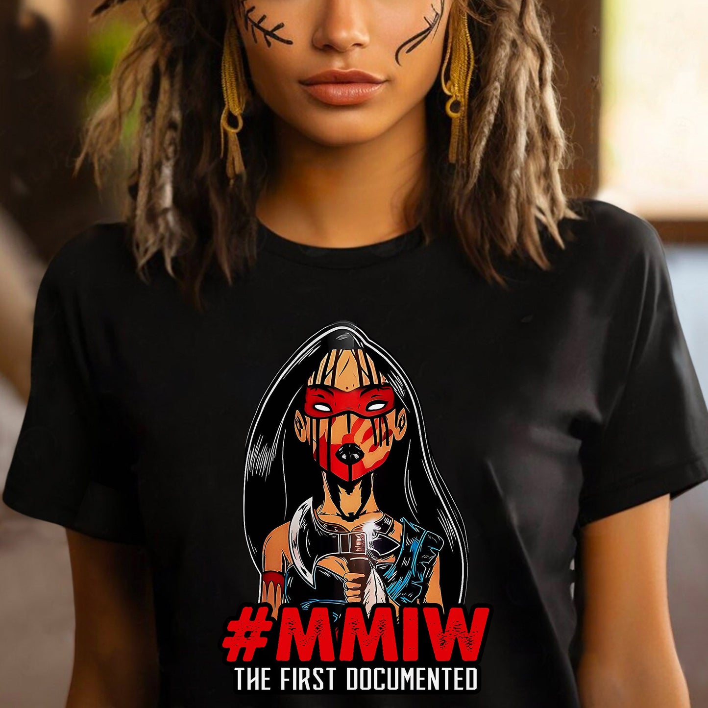 MMIW The First Documented Indigenous Unisex T-shirt/T-shirt V-Neck/Hoodie/Sweatshirt