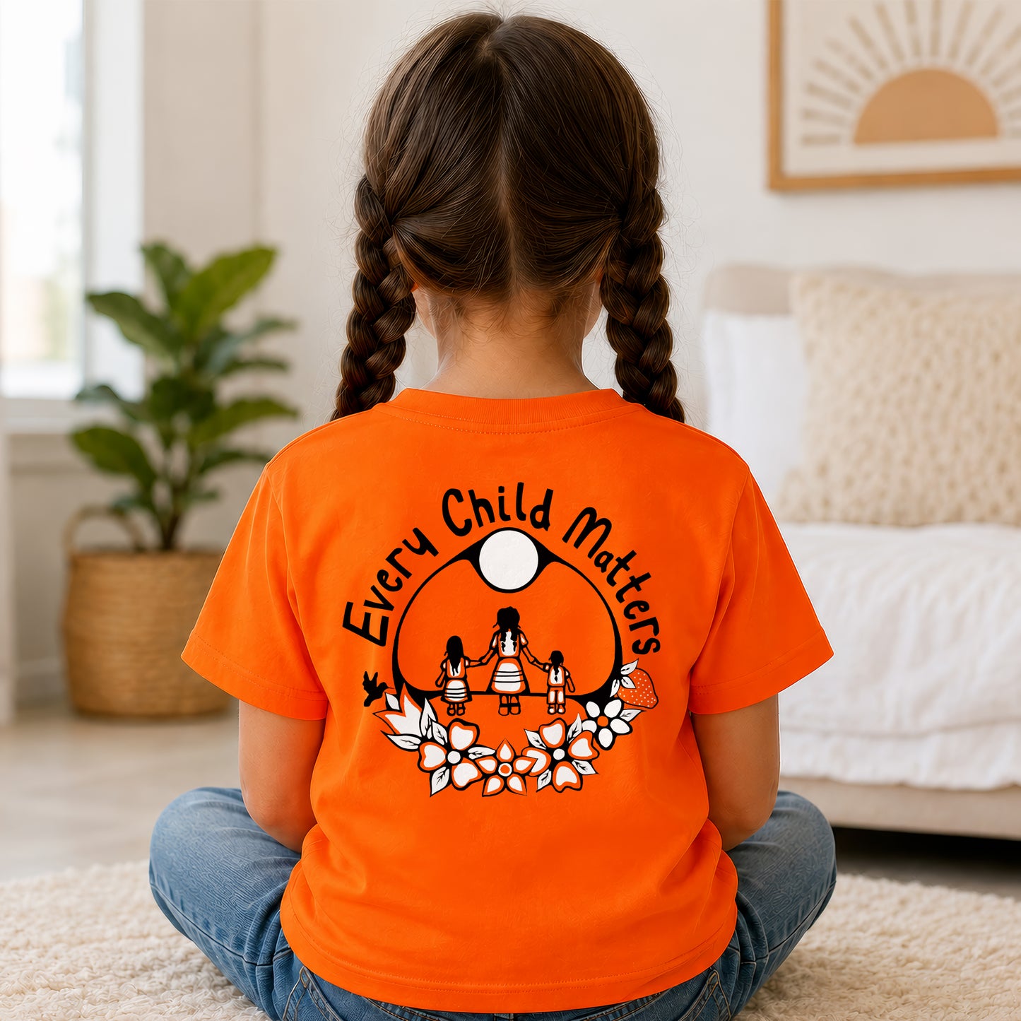 Every Child Matters Native Children For Orange Shirt Day - Two sides - Unisex T-shirt/V-neck T-shirt/Hoodie/Sweatshirt