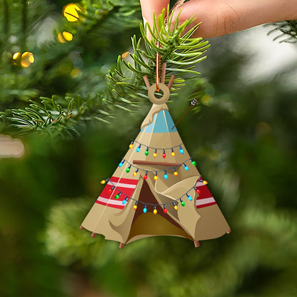 Tipi Native American - Unique Christmas Gift Decor Flat Acrylic