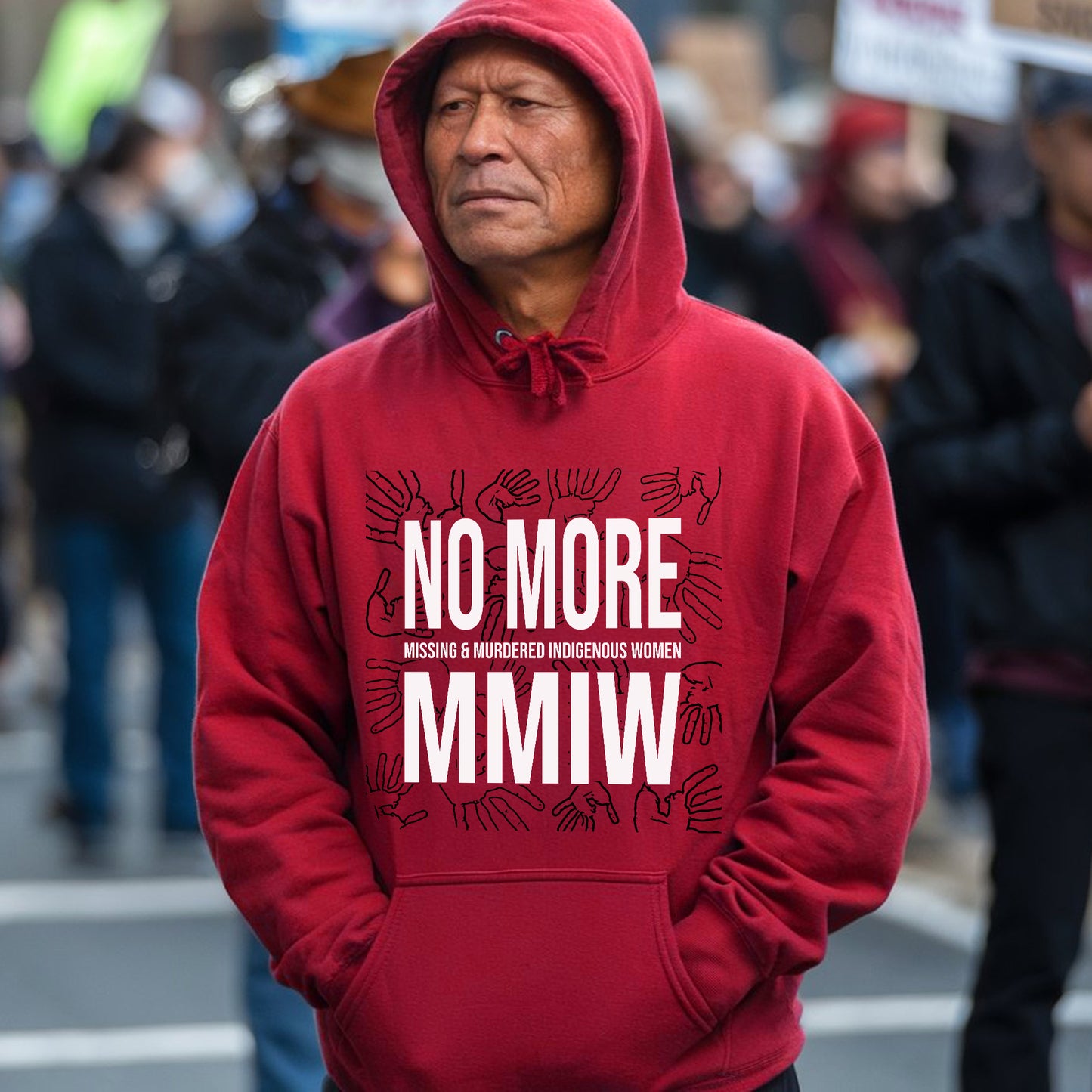 No More Missing And Murdered Indigenous Women - MMIW Unisex T-Shirt/Hoodie/V-Neck/Sweatshirt