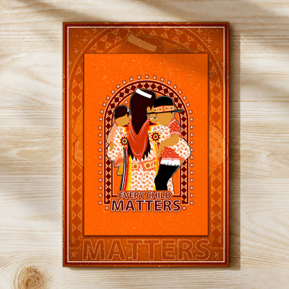 Every Child Matters - Black Mother & Children Wall Art