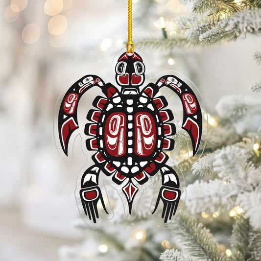 Tribal Turtle Indigenous Style - Unique Christmas Gift Decor Flat Acrylic