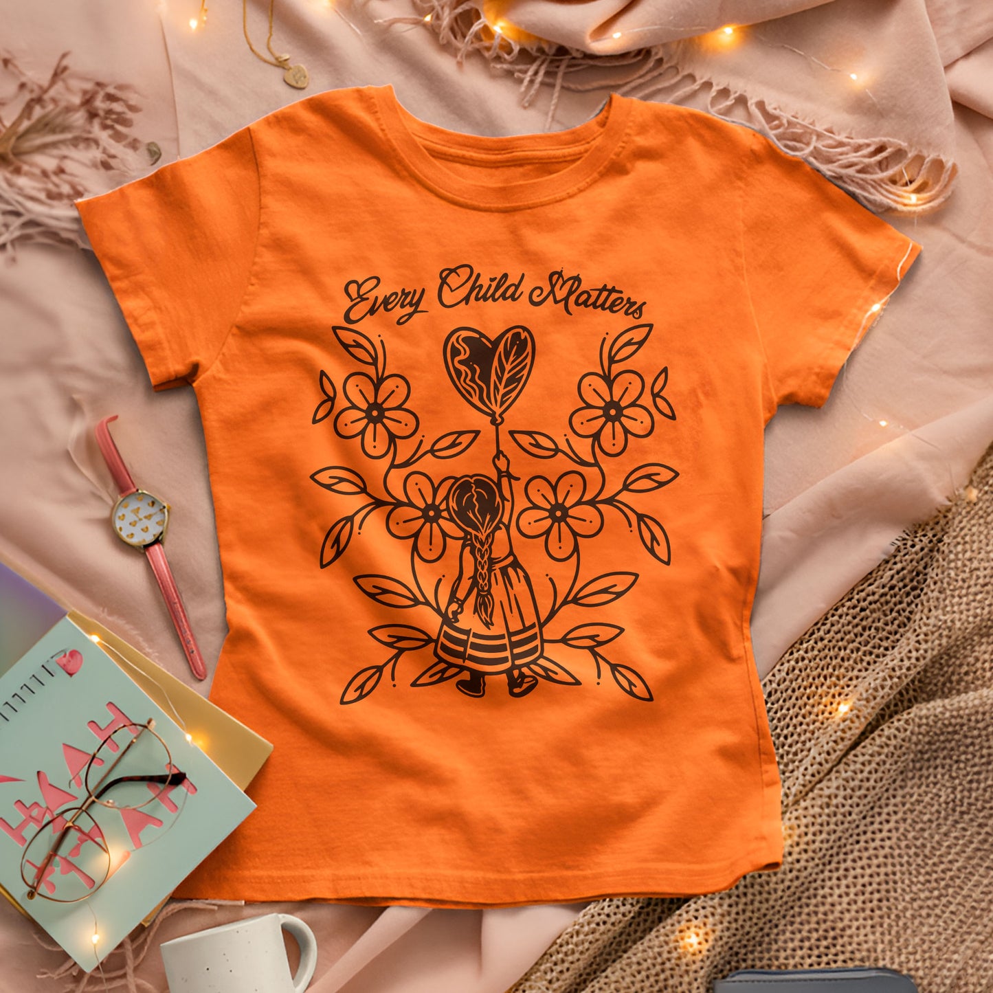 Every Child Matters Indigenous Floral Shirt, Native American Awareness Unisex T-shirt/Hoodie/Sweatshirt