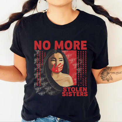 NO MORE STOLEN SISTERS Red Hand - Unisex T-Shirt/T-Shirt V-Neck/Hoodie/Sweatshirt