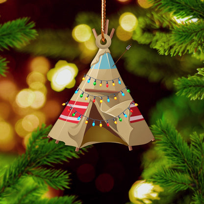 Tipi Native American - Unique Christmas Gift Decor Flat Acrylic