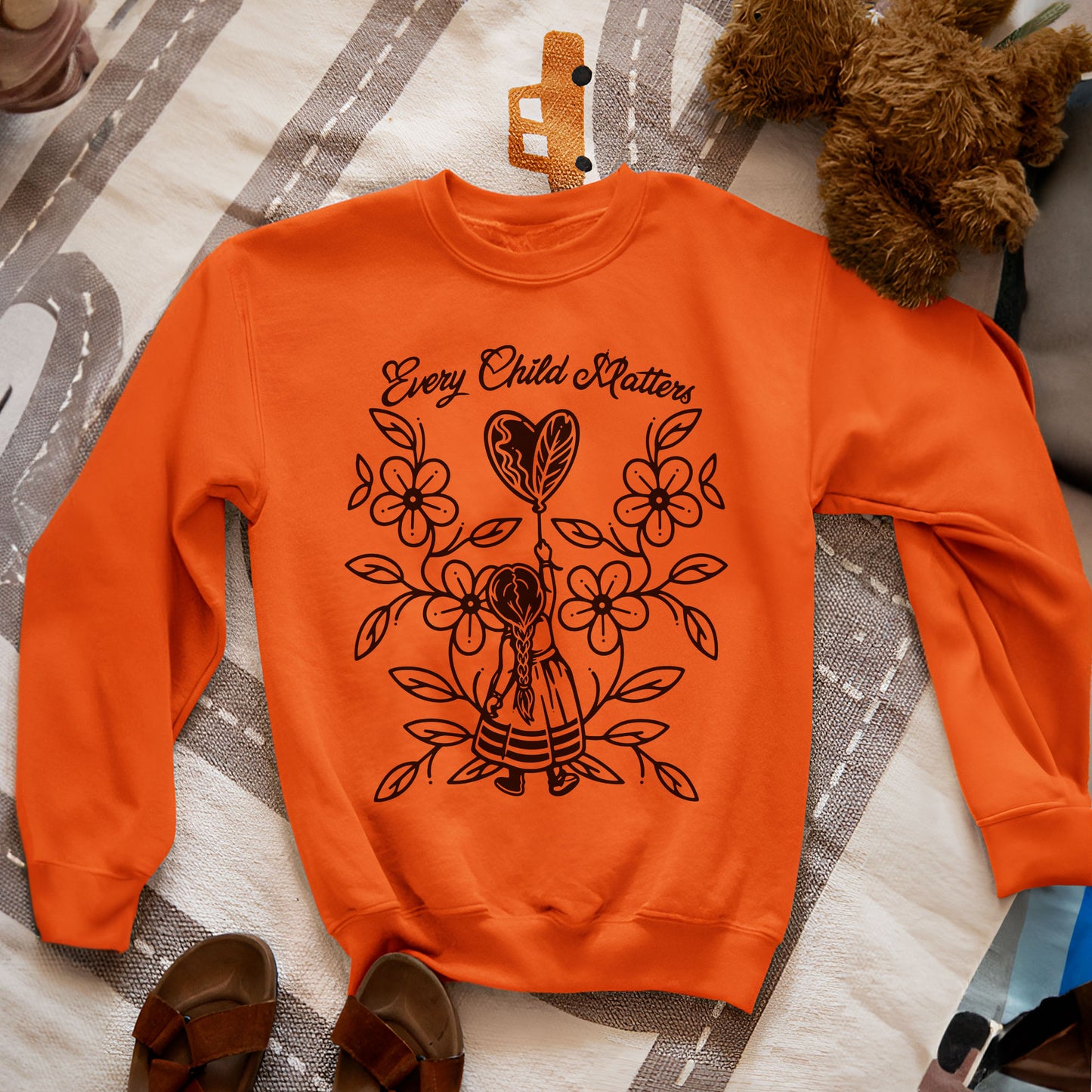 Every Child Matters Indigenous Floral Shirt, Native American Awareness Unisex T-shirt/Hoodie/Sweatshirt