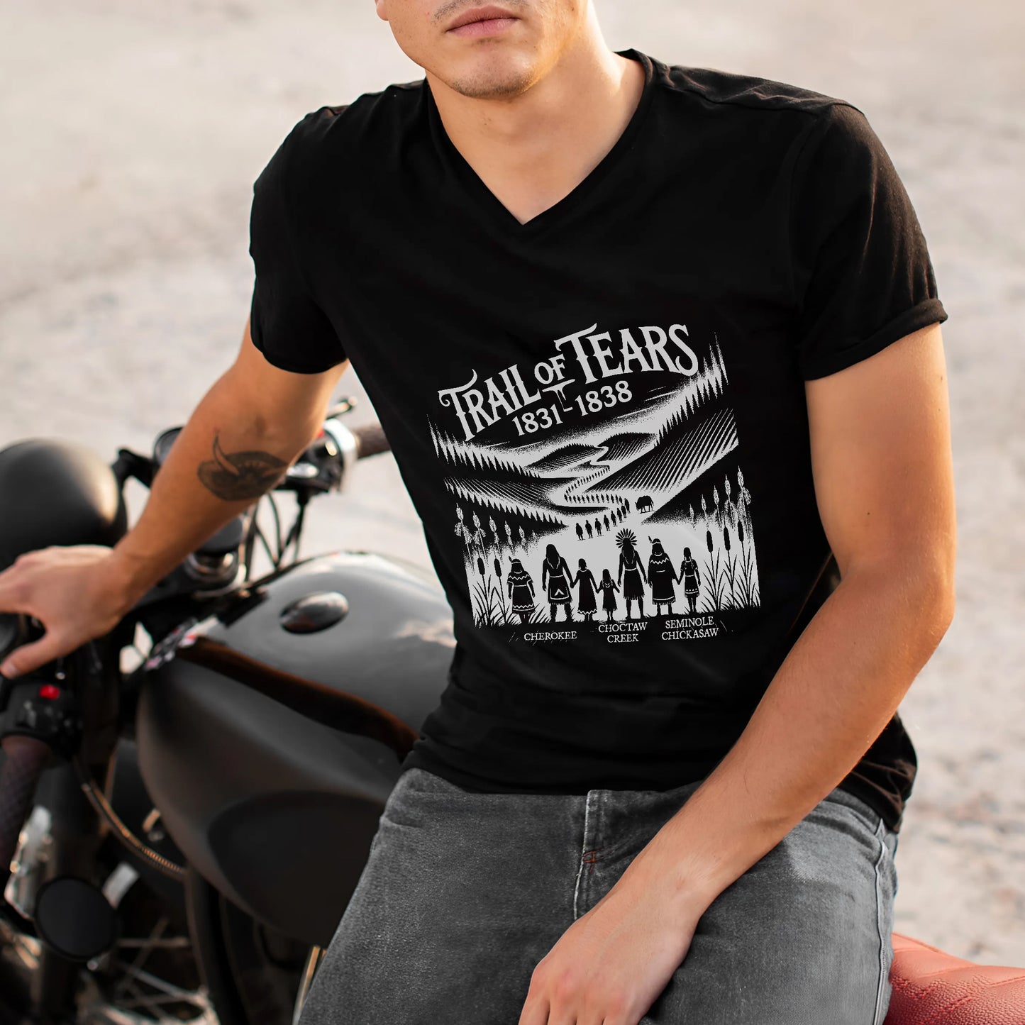 Trail Of Tears - Native Land 1831-1838 Unisex T-Shirt/Hoodie/Sweatshirt