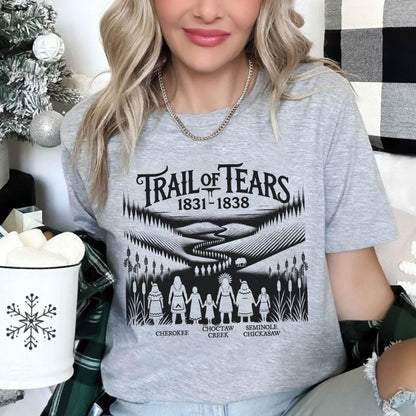 Trail Of Tears - Native Land 1831-1838 Unisex T-Shirt/Hoodie/Sweatshirt