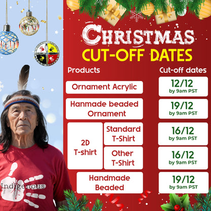 Turtle Four Direction Native Pride American - Unique Christmas Gift Decor Flat Acrylic