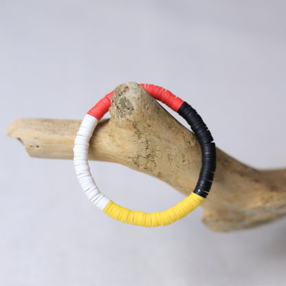 SALE 50% OFF - Women's Handmade Black Dusk Clay Bracelet