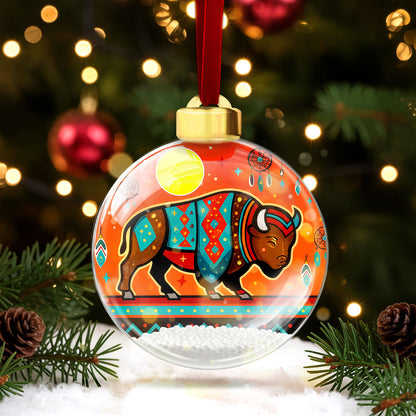 The Seven Laws Teachings Bauble Ornament - Indigenous Inspired for Holiday Decor