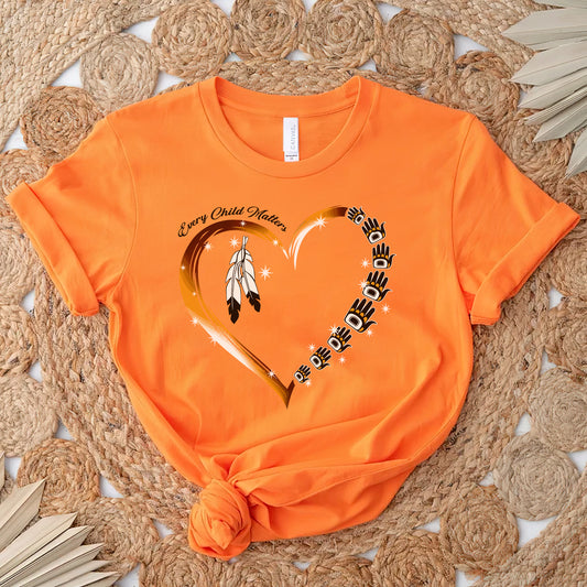 Every Child Matters Heart of Hope Unisex T-shirt/Hoodie/Sweatshirt
